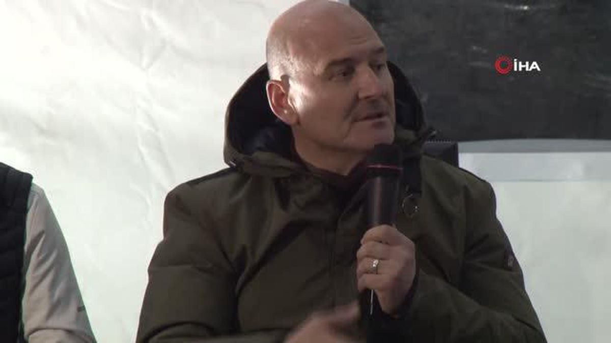 Bakan Soylu: 'Hatay'da enkaz kaldırma yüzde 36 seviyelerinde'