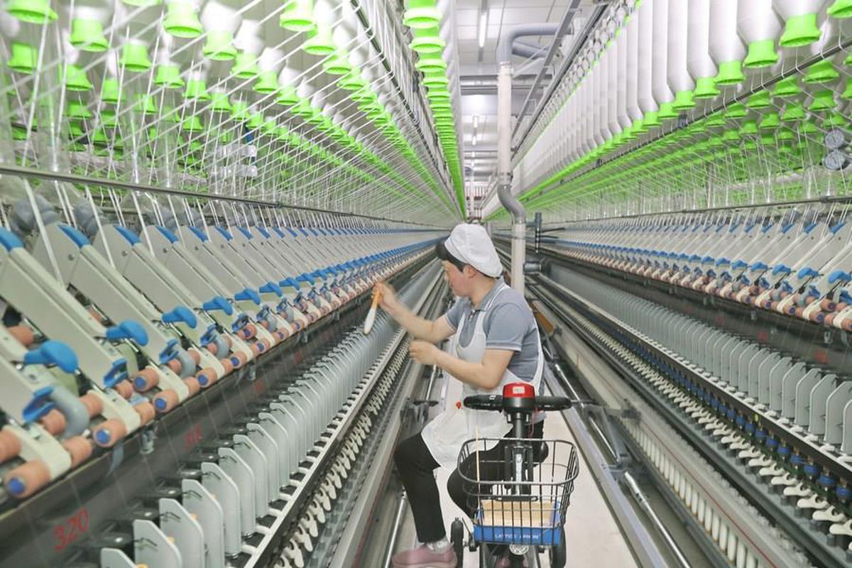 Çin\'in Tekstil Ekipmanı Üretiminde Kendi Kendine Yeterlilik Oranı Yüzde 80\'i Geçti