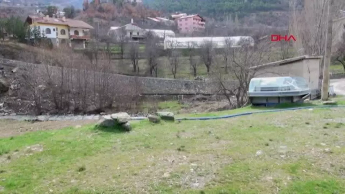 DERE YATAĞINDA SEL KORKULU BARINMA