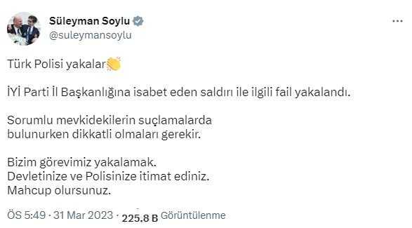 İYİ Parti saldırısının detaylarını Valilik anlattı! Olay nasıl gerçekleşti