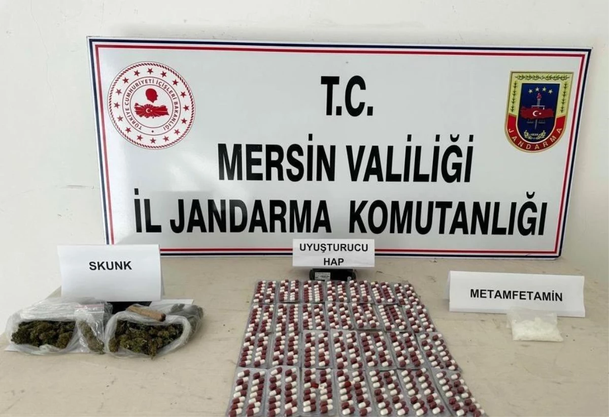 Mersin\'de uyuşturucu operasyonu; 2 kişi tutuklandı