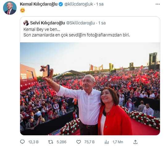 Selvi Kılıçdaroğlu: Kemal Bey ve Ben. Son Zamanlarda En Çok Sevdiğim Fotoğraflarımızdan Biri