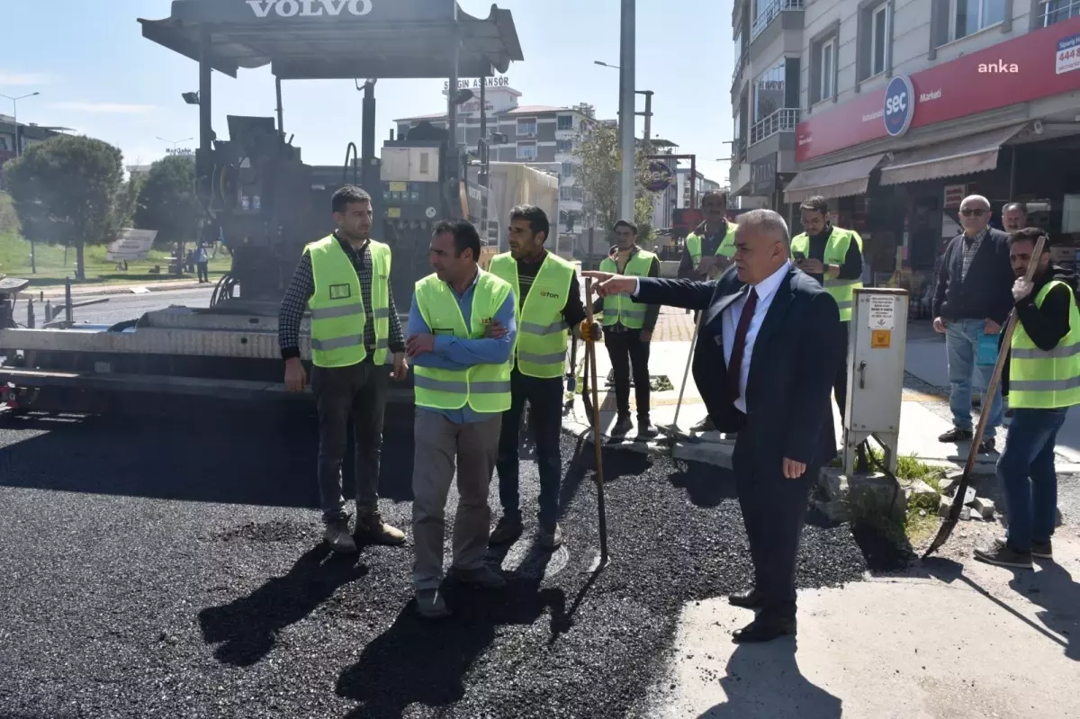 Torbalı Belediyesi, Altyapısı Tamamlanan Cadde ve Sokaklarda Asfalt Serimine Başladı