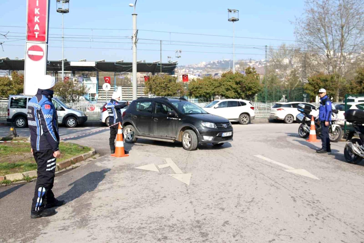 Vatandaşların güvenliği için pazar alanında denetim