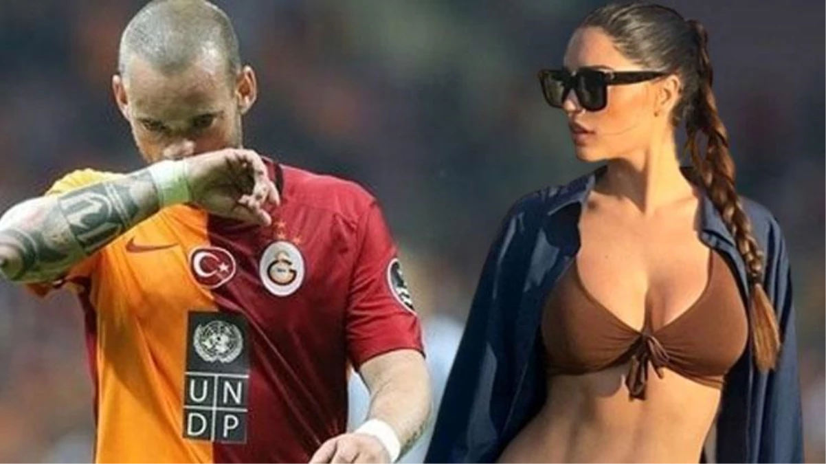 Eski Galatasaraylı Wesley Sneijder\'den olay yaratacak sözler: Yolanthe\'nin başkasıyla olması sorun değil