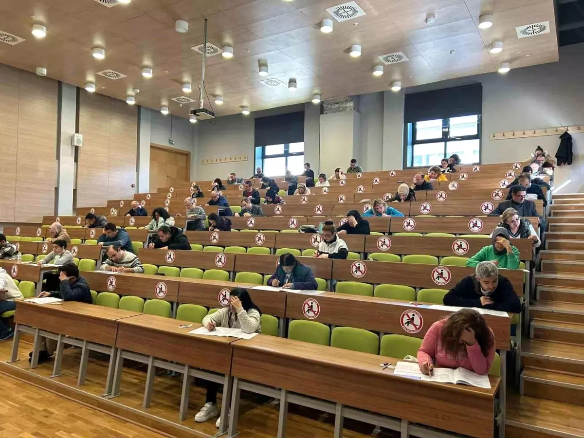 Görevde yükselme ve unvan değişikliği sınavı gerçekleştirildi