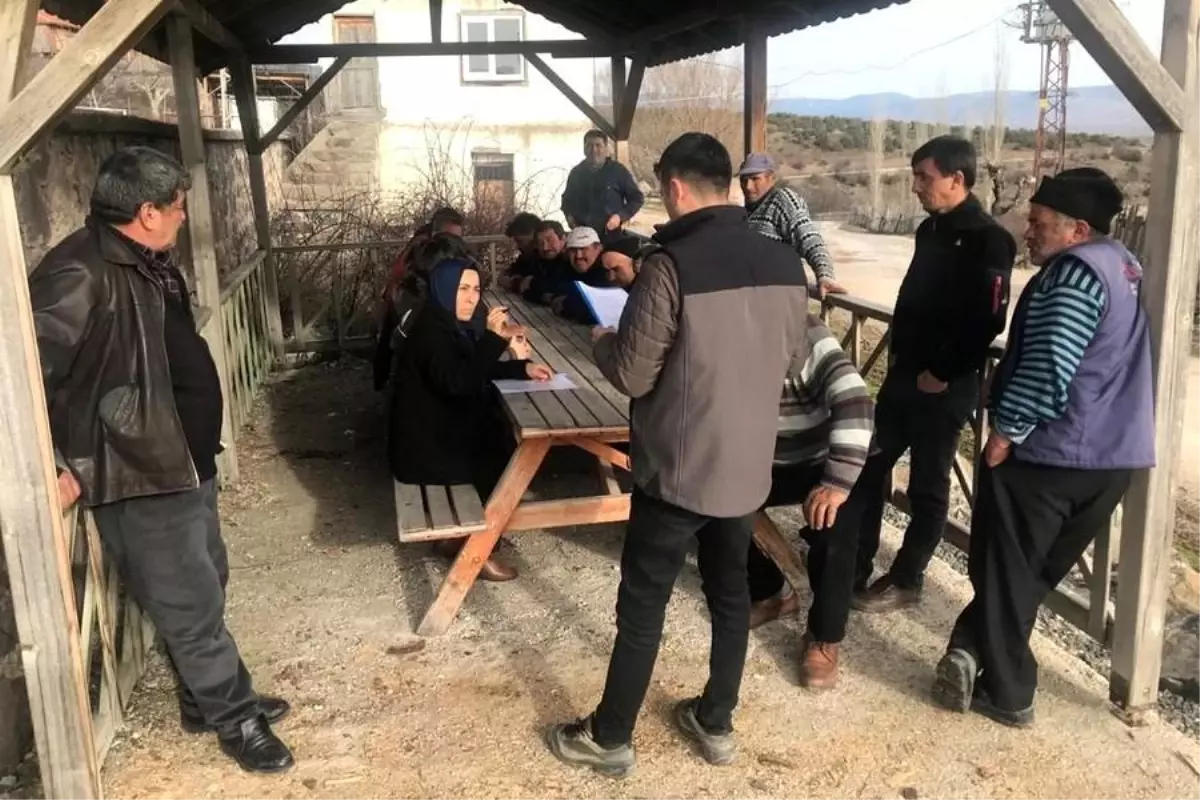 Kıbrıscık\'ta ORKÖY kredisi kura çekimi yapıldı