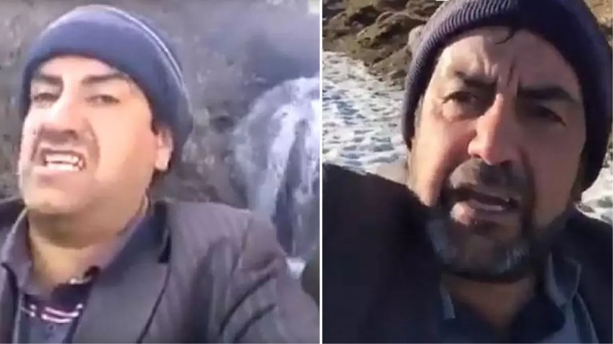 "Anlatmaya gerek yok" repliğiyle fenomen olmuştu! Şelaleden sonra bu kez de karlı dağı anlattı