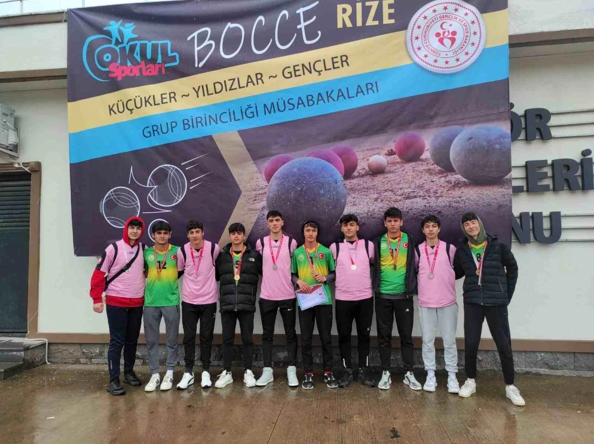 Bayburt, bocce müsabakalarında Türkiye finallerinde