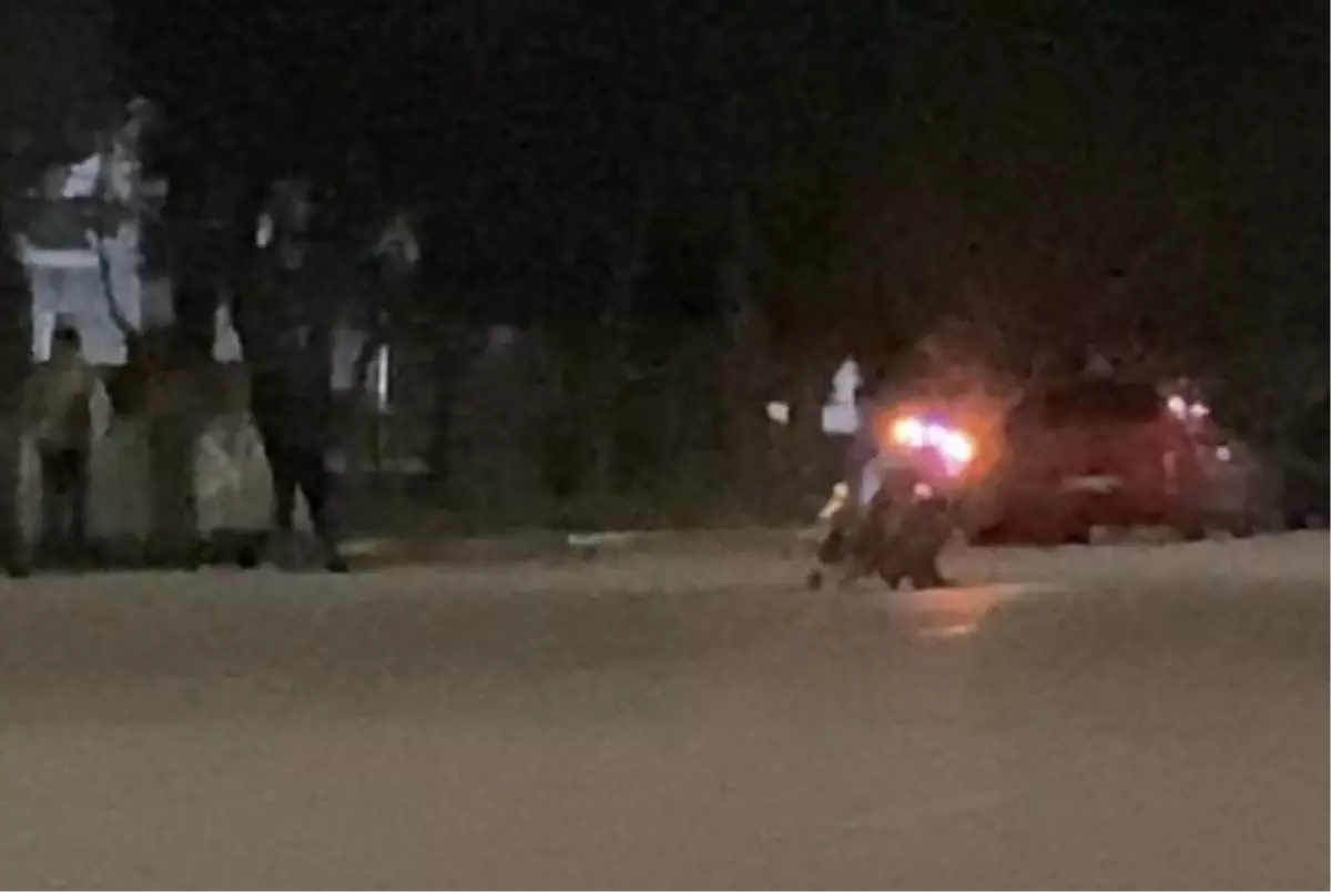 \'DRİFT\' YAPARKEN YAKALANDI, 32 BİN TL CEZA YEDİ; O ANLAR KAMERADA