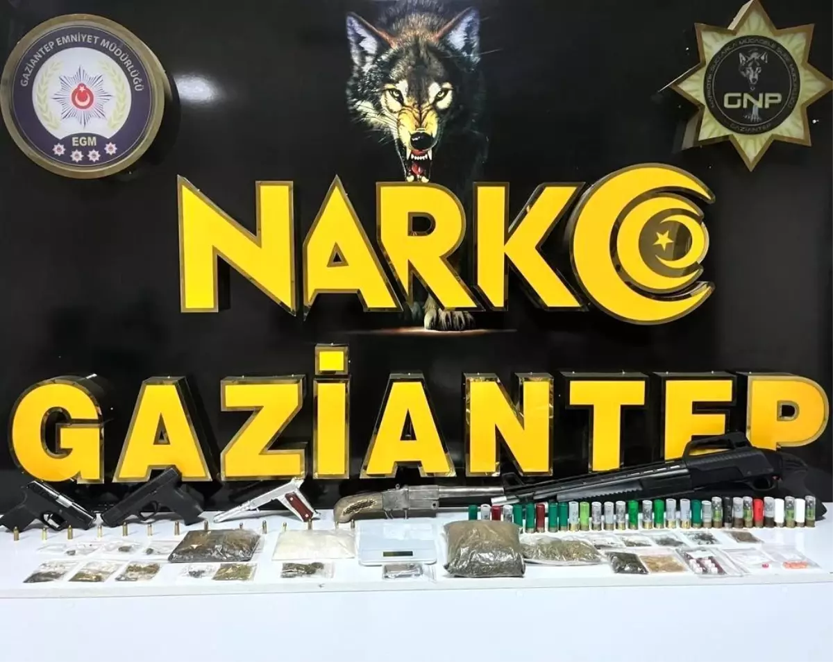 Gaziantep\'te uyuşturucu operasyonu: 23 gözaltı