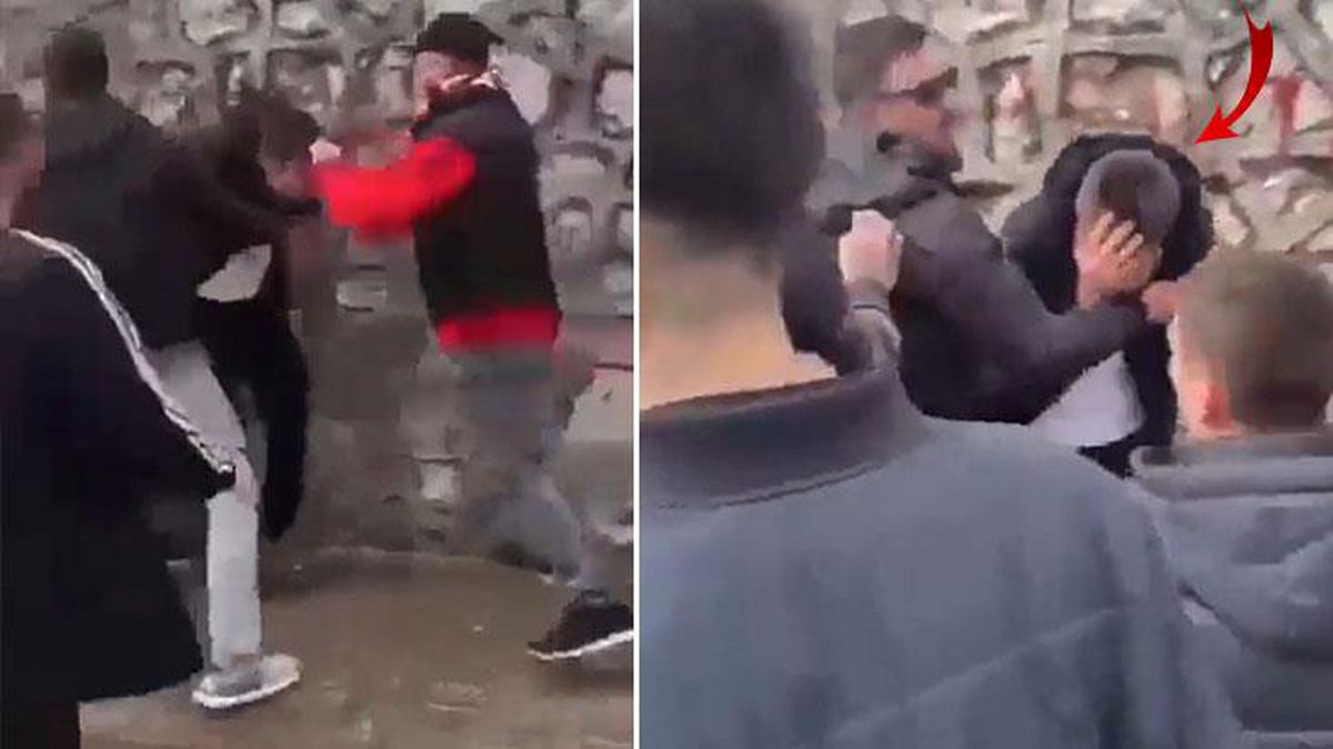 İnegöl'de holigan terörü! Tek yakaladıkları Bursaspor taraftarına dehşeti yaşattılar