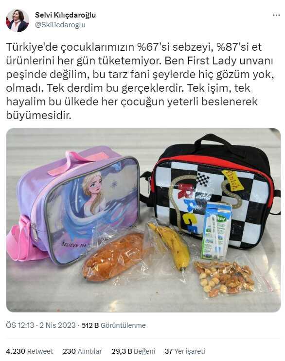 Selvi Kılıçdaroğlu: First Lady unvanı peşinde değilim Selvi Kılıçdaroğlu: First Lady unvanı peşinde değilim