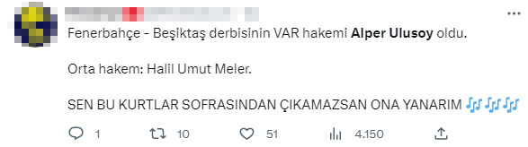 Taraftarlar çıldırdı! Derbiye atanan VAR hakemine tepkiler çığ gibi