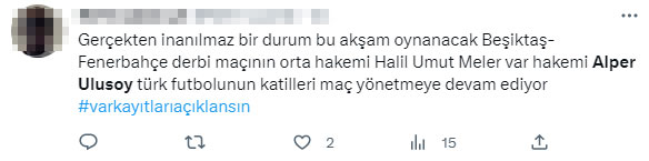 Taraftarlar çıldırdı! Derbiye atanan VAR hakemine tepkiler çığ gibi