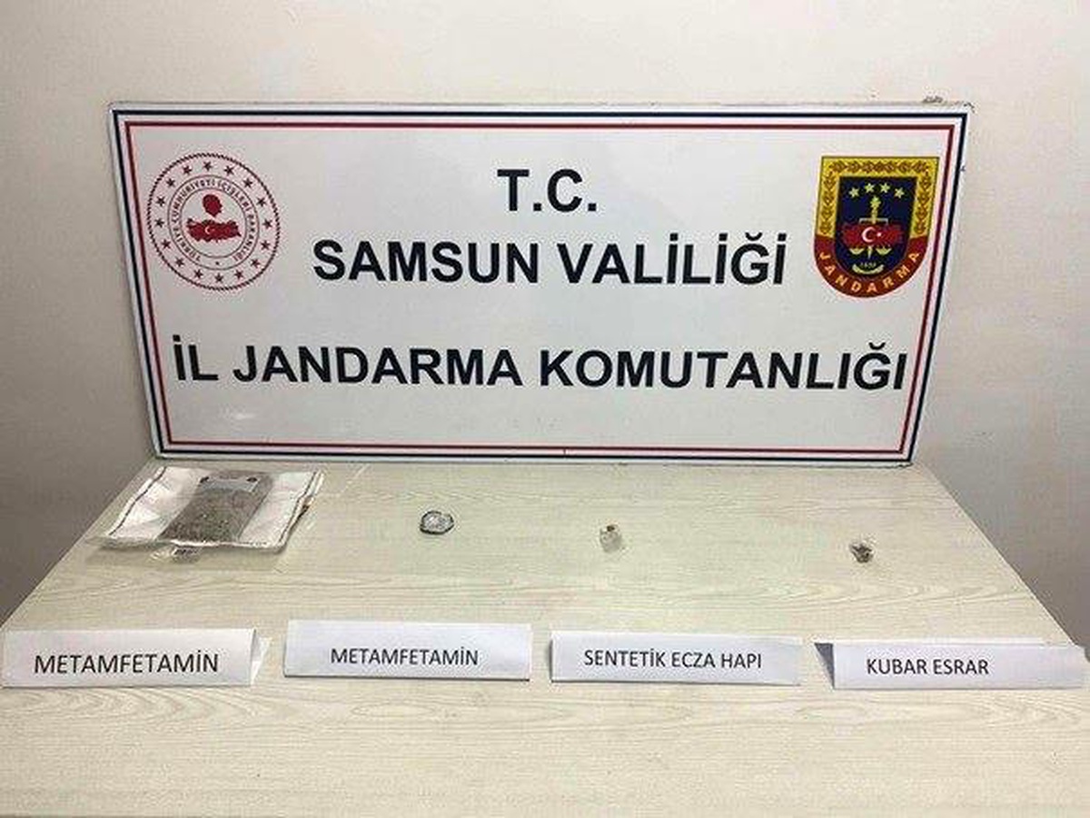 Samsun\'da uyuşturucu operasyonunda 2 şüpheli gözaltına alındı