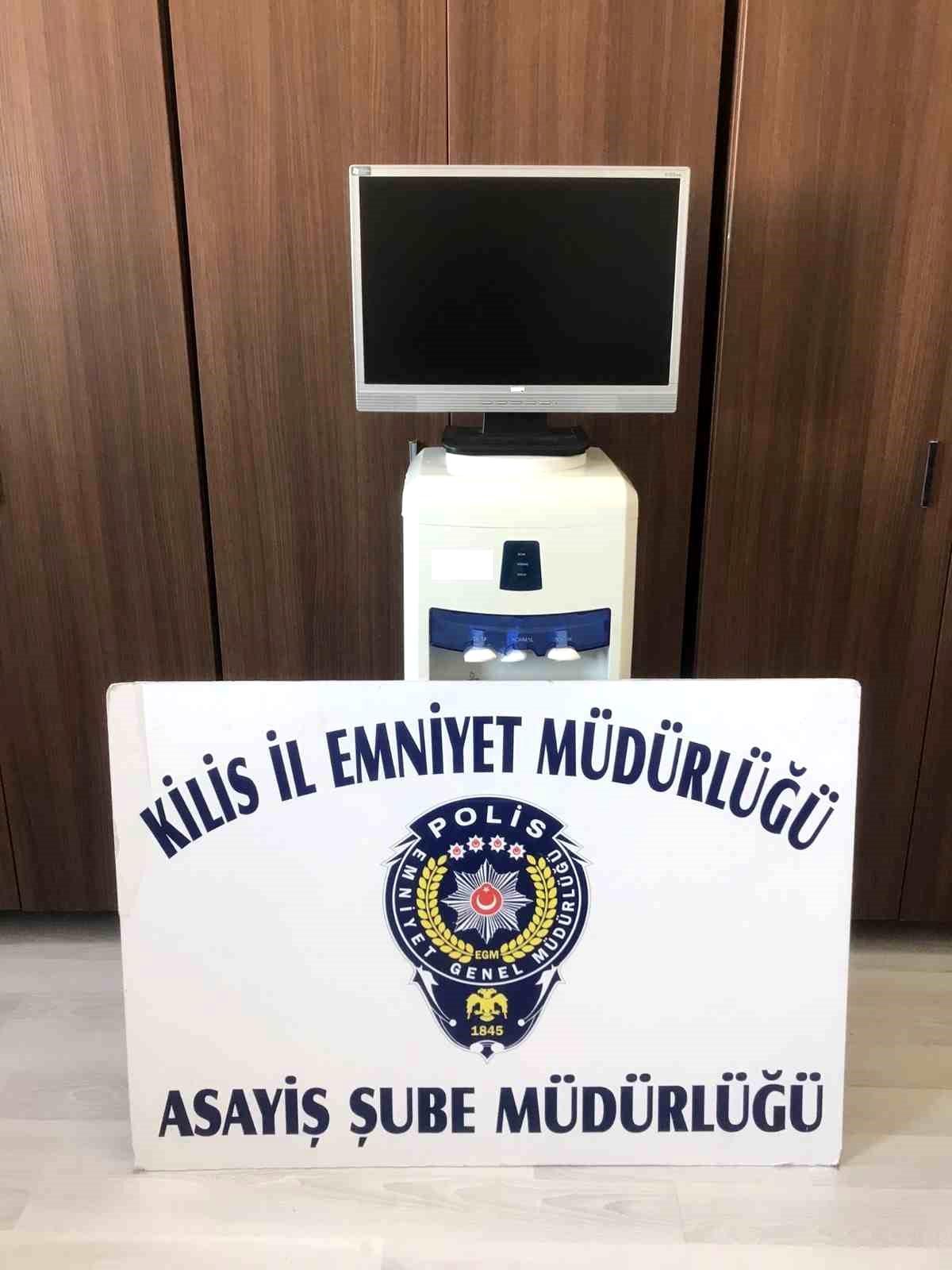 Kilis\'te hırsızlıktan 8 şüpheli yakalandı