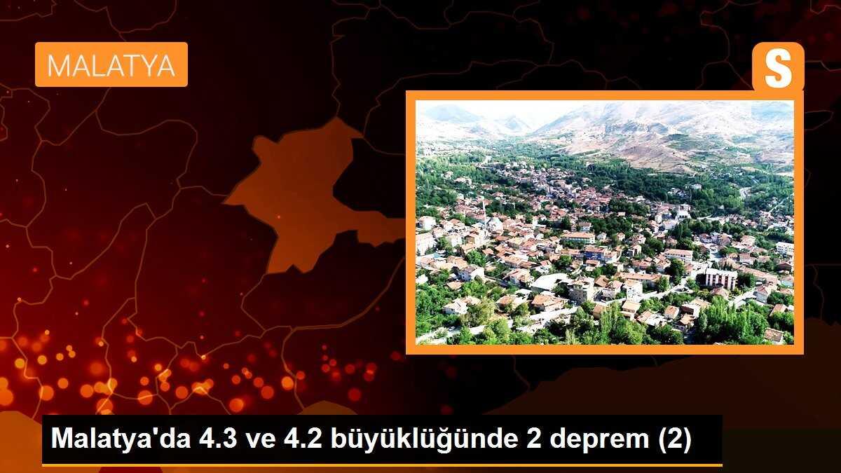 Malatya\'da 4.3 ve 4.2 büyüklüğünde 2 deprem (2)