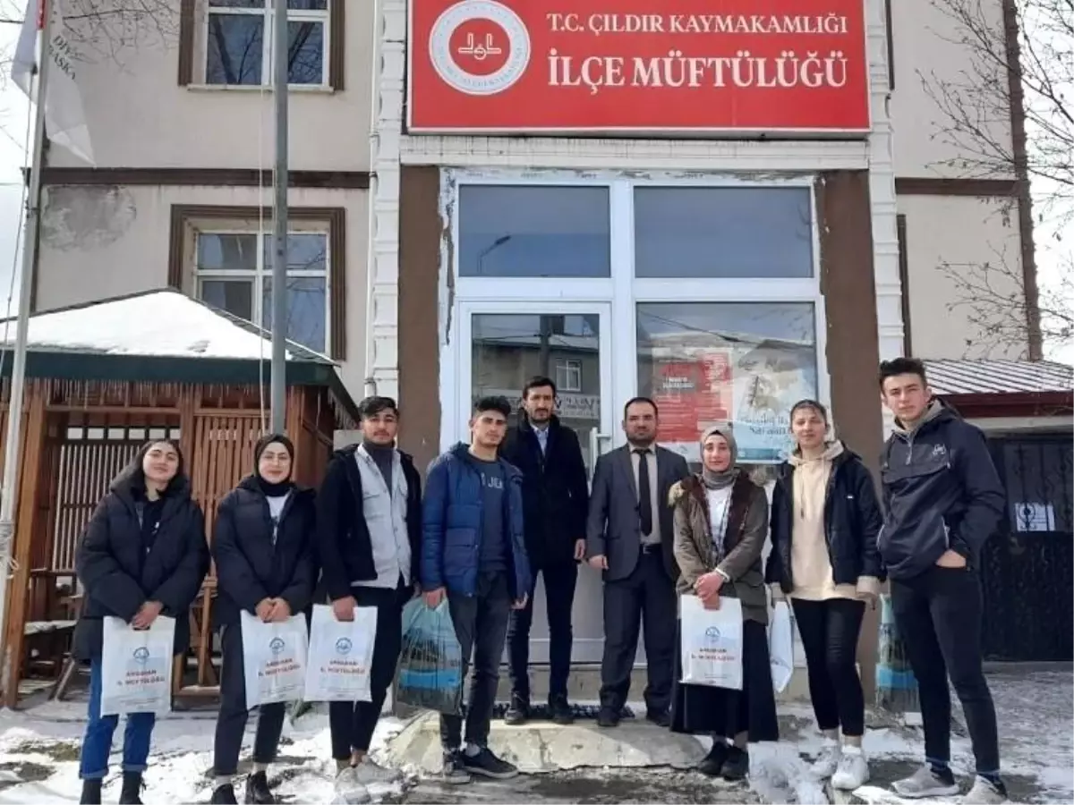 Çıldır İmam Hatip Lisesi Öğrencileri Müftülüğü Ziyaret Etti