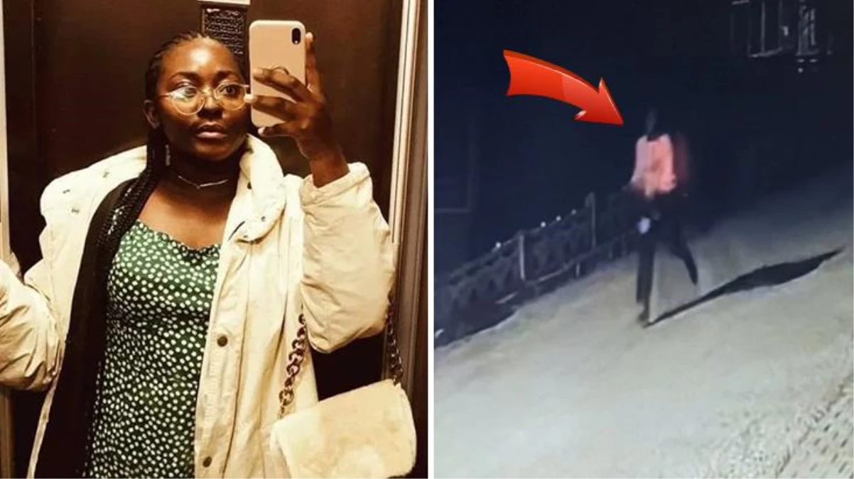 Cansız bedenine ulaşılan Gabonlu genç kızın son görüntüleri ortaya çıktı! Çıplak ayakla sokakta koşuyor