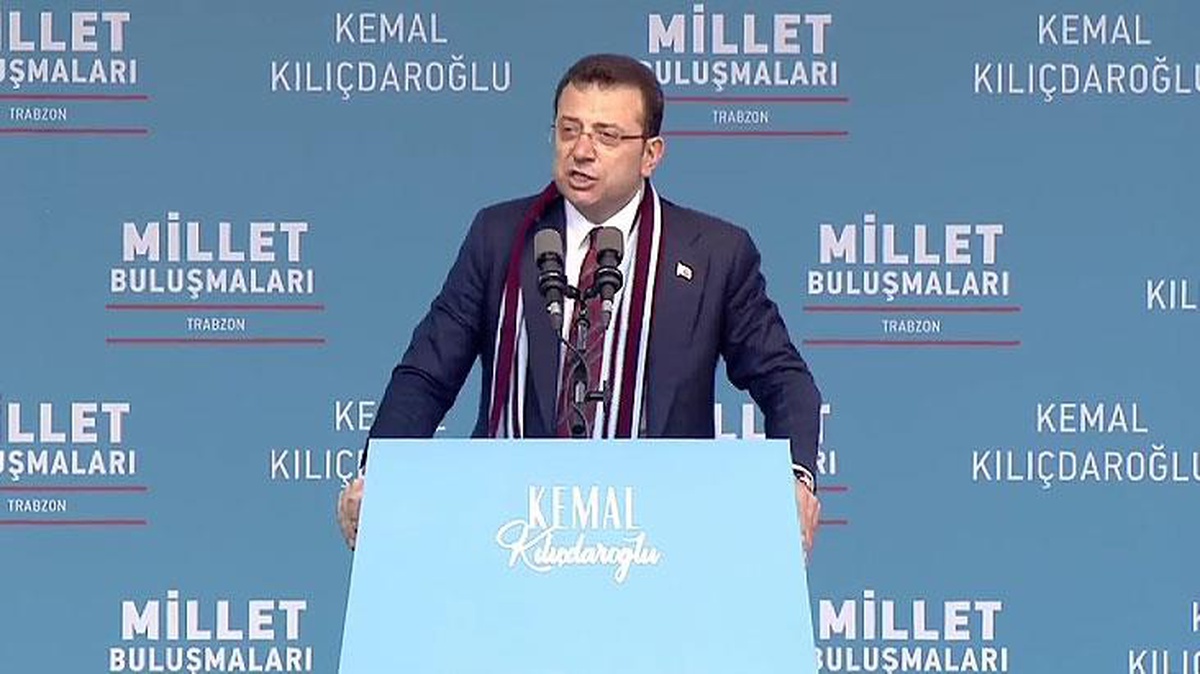 İmamoğlu, AFAD\'ın Trabzon için fırtına uyarısında bulunmasına tepki gösterdi: Bizim fıkralarımız zekice olur, böyle aptalca olmaz