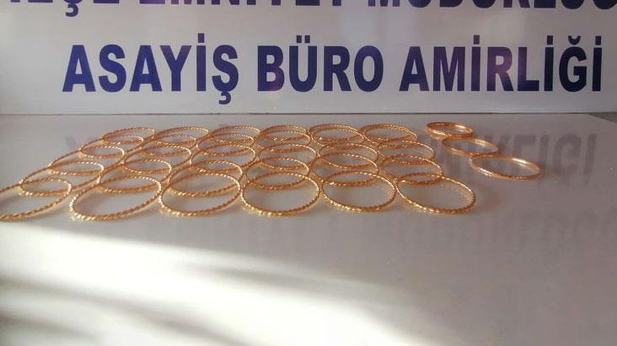Hırsız baltayı taşa vurdu! Kuyumcudan çalınan 33 bilezikten 30'u imitasyon çıktı