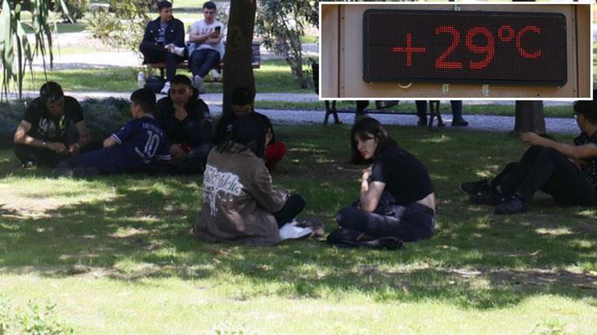 Termometreler 29 dereceyi gösterdi, vatandaşlar parklara akın etti