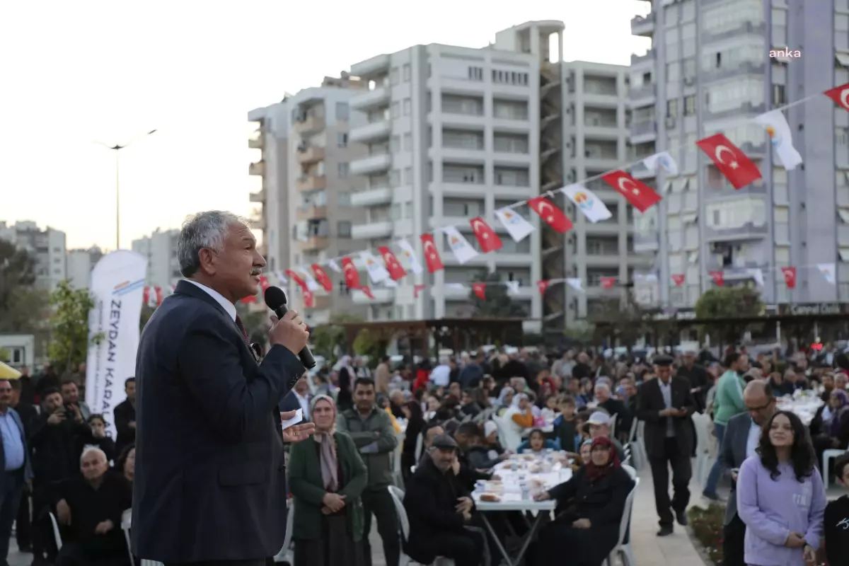 Adana Büyükşehir Belediye Başkanı Karalar: "Artık Ülkemizde Huzur, Barış ve Sevgi Ortamı Hakim Olsun İstiyoruz"