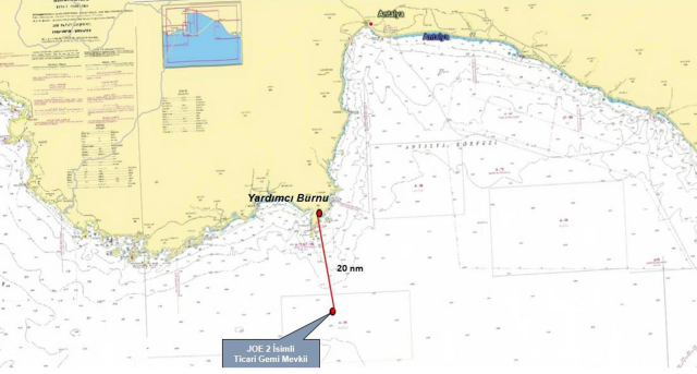 Antalya açıklarında ticari gemi battı! 5 personel kurtarıldı, 9 kişiyi arama çalışmaları sürüyor