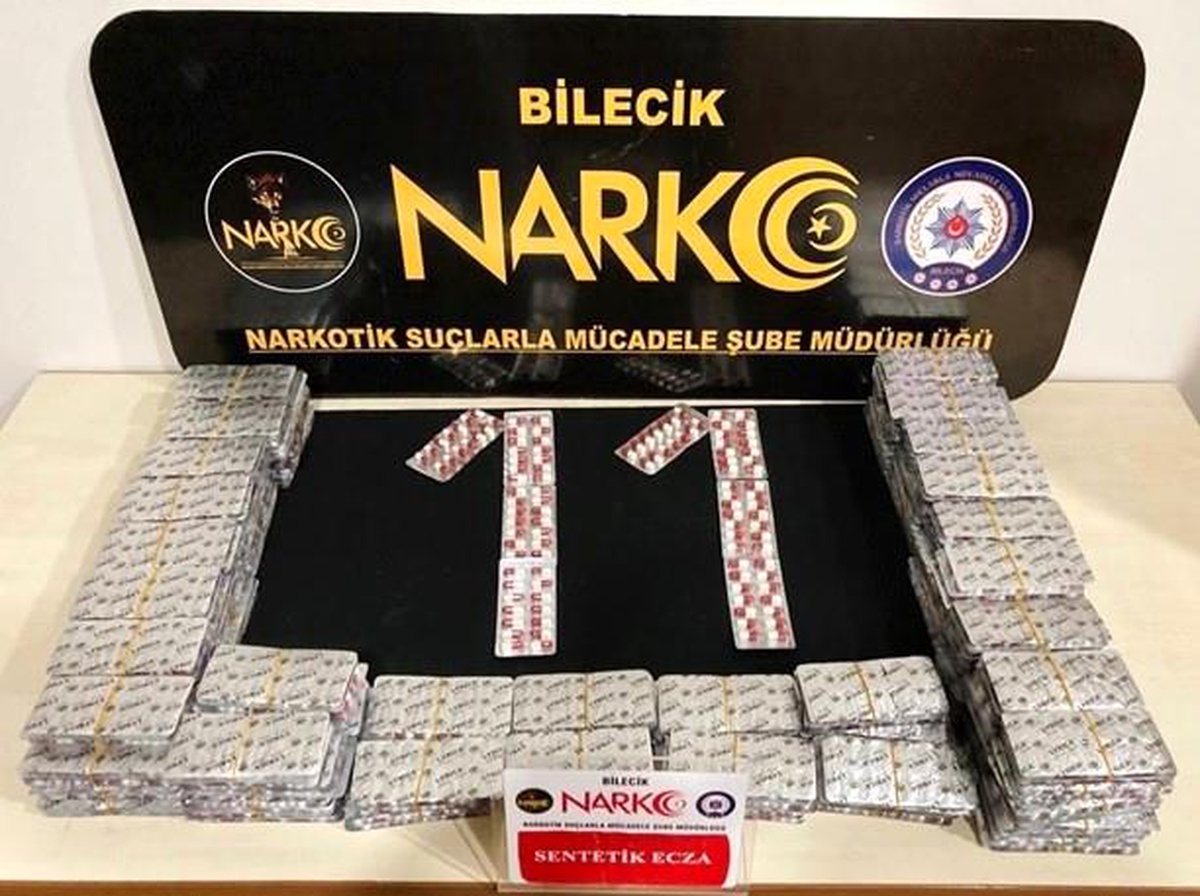 Bilecik\'te 3 ayda yapılan uyuşturucu operasyonlarında 9 kişi tutuklandı
