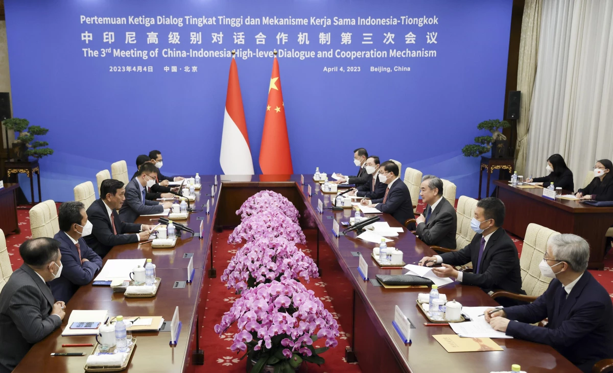 Çin ile Endonezya Arasındaki Üst Düzey Diyalog İşbirliği Toplantısı Beijing\'de Yapıldı