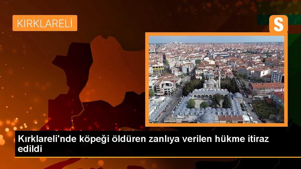 Kırklareli\'nde köpeği öldüren zanlıya verilen hükme itiraz edildi