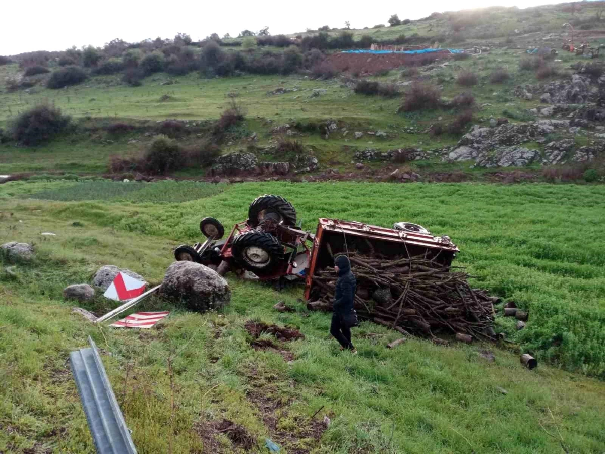 Sındırgı\'da traktör kazası: 1 ölü