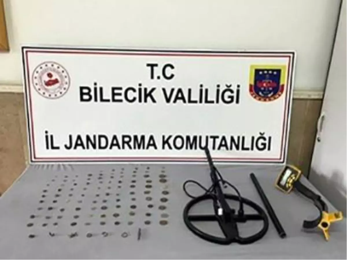 Bilecik\'te 103 adet tarihi sikke ele geçirildi