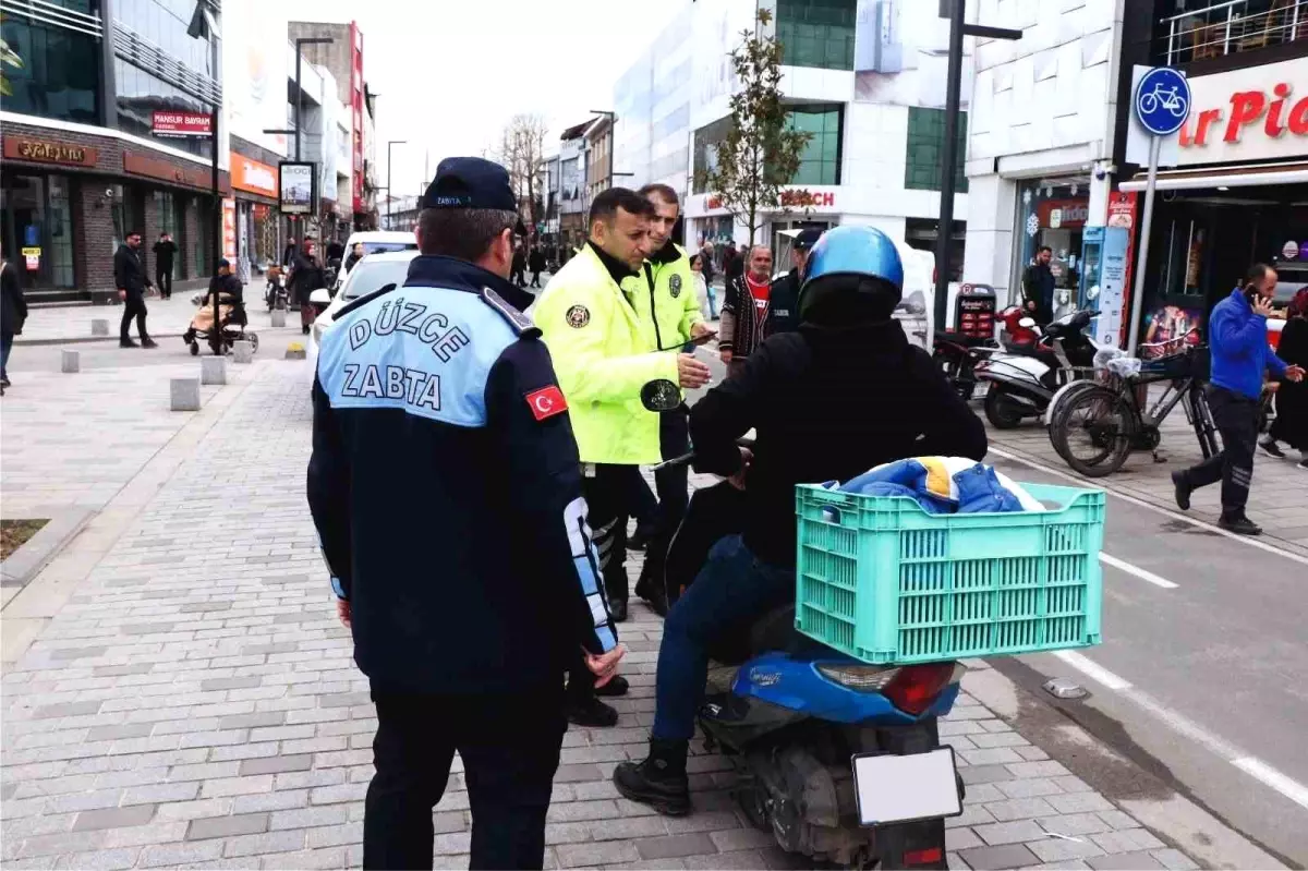 İstanbul Caddesi\'ne motosiklet girişi yasak