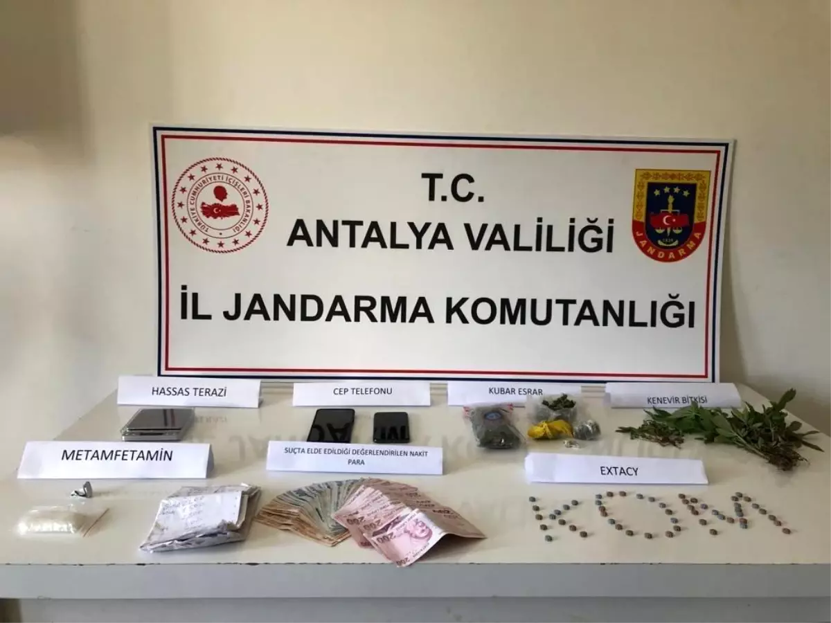 Jandarmadan Alanya\'da uyuşturucu operasyonu