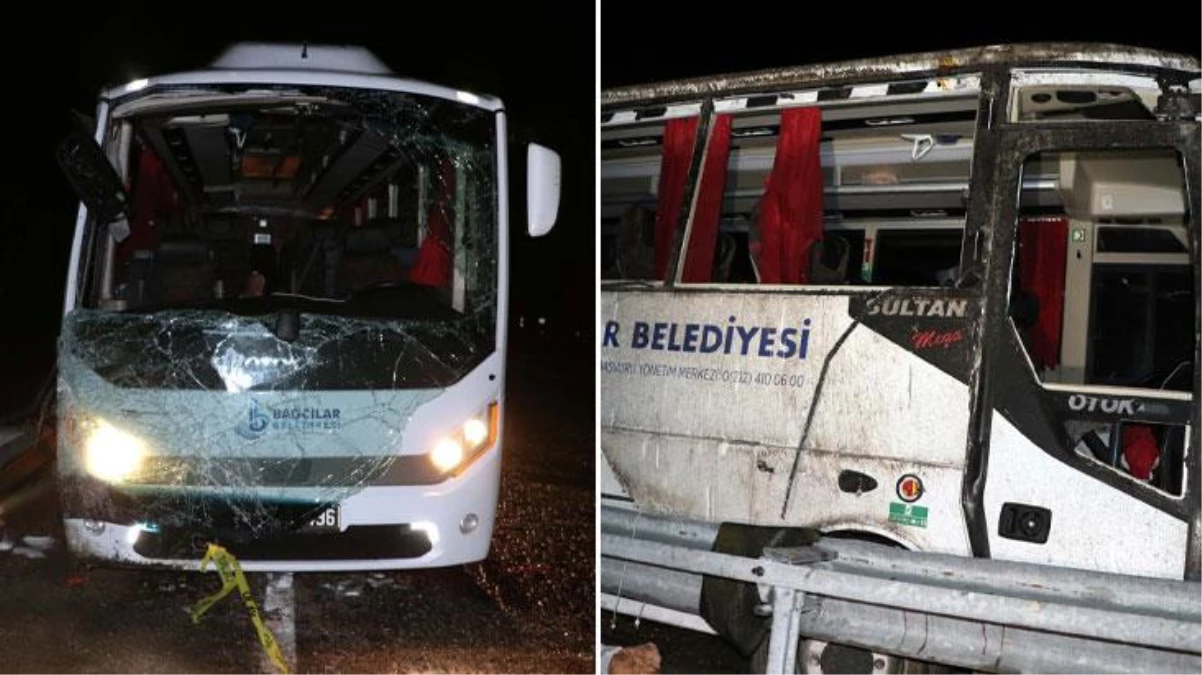 Kayseri\'de devrilen yolcu otobüsündeki 3 kişi öldü, 19 kişi yaralandı