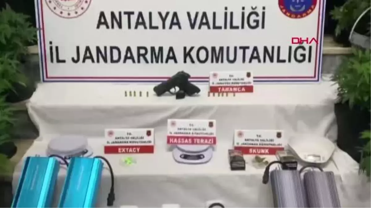 MANAVGAT\'TA UYUŞTURUCU OPERASYONUNA 6 GÖZALTI