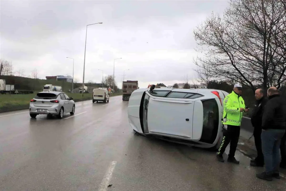 Samsun\'da trafik kazası: 3 yaralı