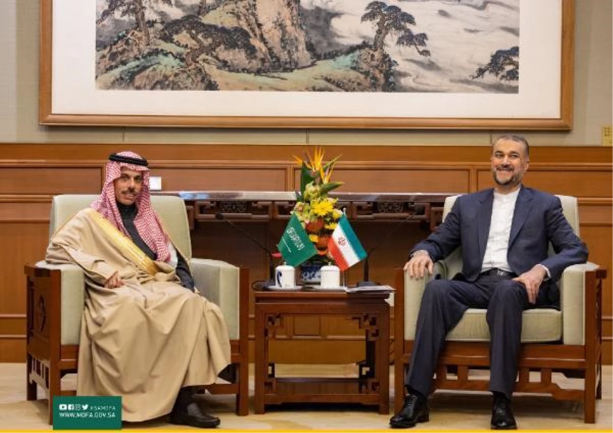 Suudi Arabistan Dışişleri Bakanı Farhan, İranlı mevkidaşı Abdullahiyan ile görüştü