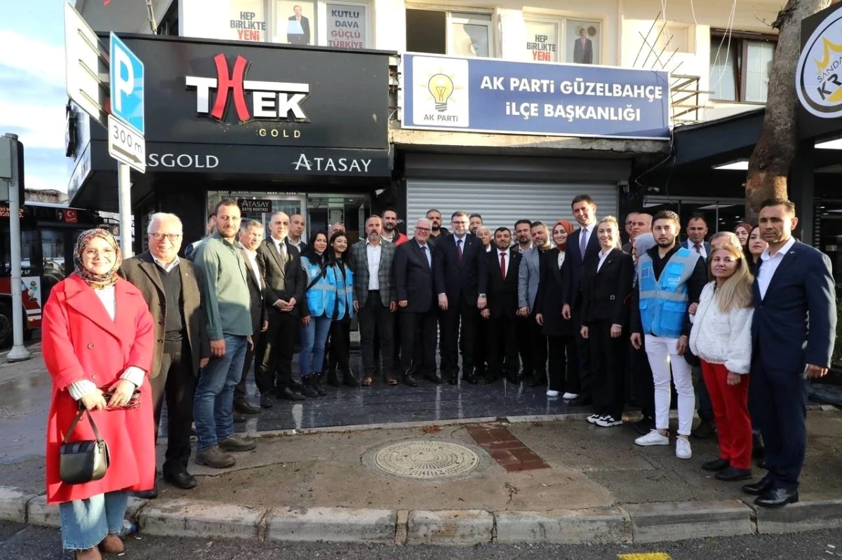 AK Parti İzmir İl Başkanı Saygılı, ilçe teşkilatlarıyla bir araya geldi