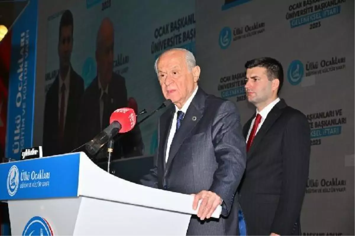 Bahçeli: Terörizme payanda olan bir muhalefetin ilk örneği Türkiye\'de vücut bulmuştur