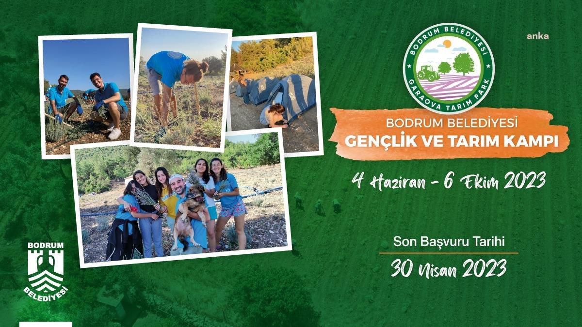 Bodrum Belediyesi Tarafından Düzenlenecek \'Gençlik Tarım Kampı\' İçin Başvurular Başladı