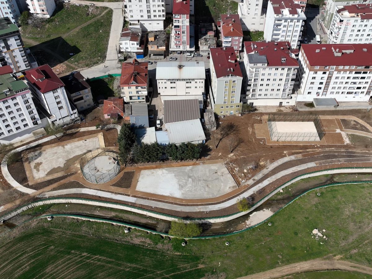 Çerkezköy Belediyesi\'nden Kızılpınar\'a Yeni Yaşam Alanı