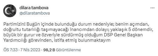 Cumhur İttifakı kararı partide depreme neden oldu! DSP'de 3 genel başkan yardımcısı istifa etti