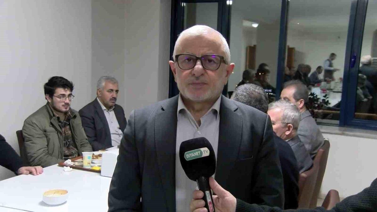 İl Müftüsü Akkuş: "Mescid-i Aksa\'daki zulmün durdurulması için herkesin elinden geleni yapması lazım"