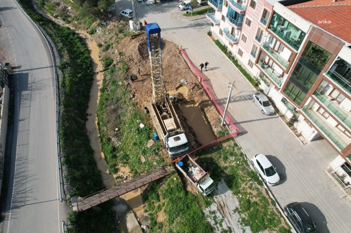 İzmir Büyükşehir Belediyesi, İlçelerde İçme Suyu Kuyusu Açma Çalışmalarına Başladı