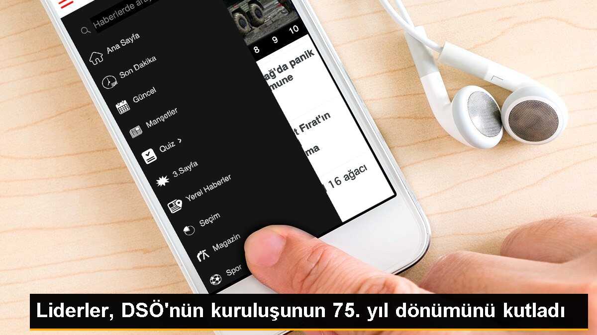 Liderler, DSÖ\'nün kuruluşunun 75. yıl dönümünü kutladı