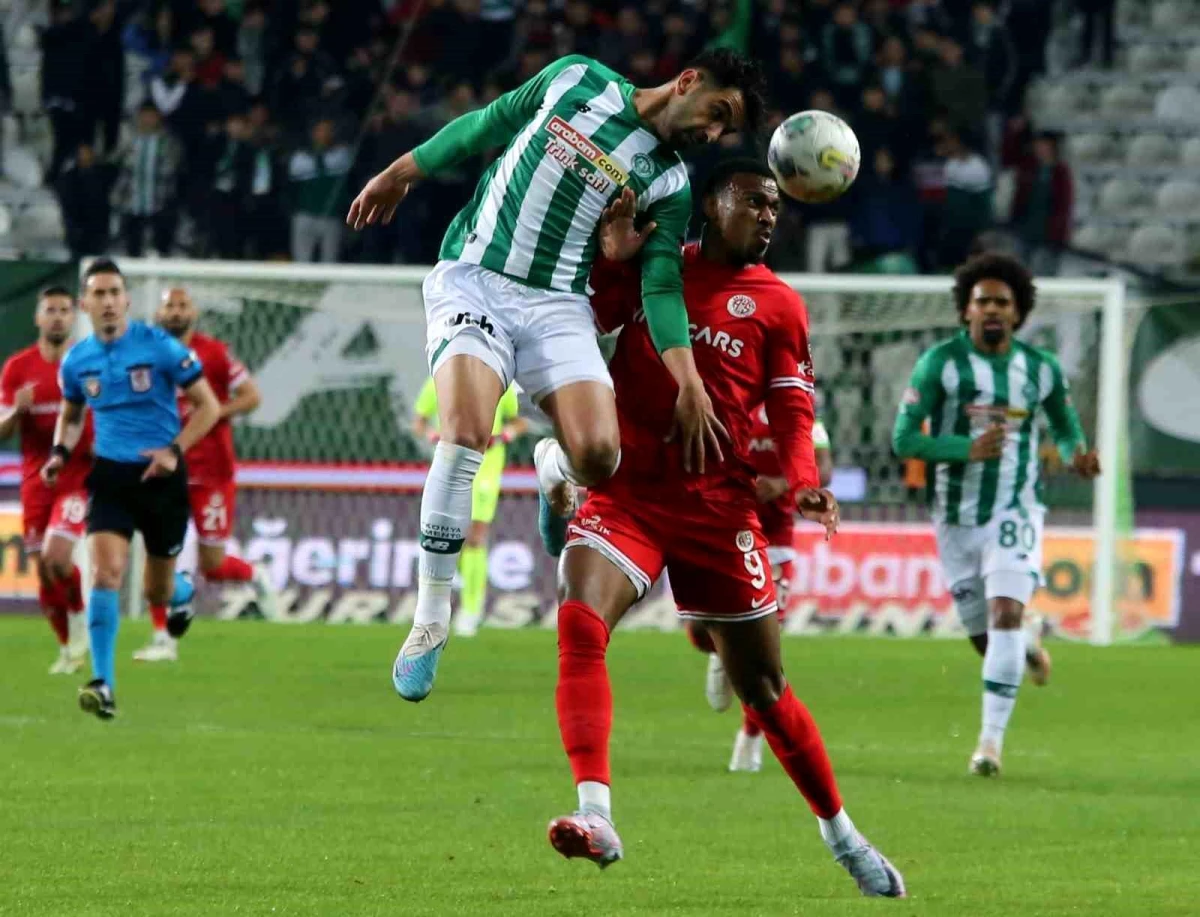 Spor Toto Süper Lig: Konyaspor: 1 Antalyaspor: 1 (Maç sonucu)