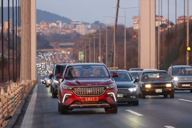 Bakan Nebati Togg'la trafiğe çıktı: Anlatılmaz yaşanır